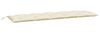 vidaXL Gartenbank-Auflagen 2 Stk. Cremeweiß 180x50x7 cm Oxford-Gewebe 361718 Bild 3