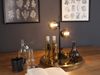 Ausgefallene LED Tischleuchte Schwarz - Glaskugeln Rauchglas, Höhe 40cm Bild 5