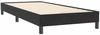 vidaXL Boxspringbett mit Matratze Schwarz 80x220 cm Samt 3316619 Bild 5