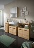 Standschrank (B/H/T: 30x80x30 cm) in Artisan Oak Nachbildung und Artisan Oak Nachbildung Bild 5