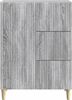 vidaXL Sideboard Graues Sonoma 66 x 34,5 x 90 cm Holzwerkstoff 894631 Bild 4