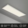 BRILONER Leuchten - LED Deckenlampe, LED Panel mit Bewegungsmelder, Tageslichtsensor, 4. 100 Lumen, 4. 000 Kelvin, 38W, Weiß, 119. 5x29. 5 Bild 3