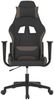 vidaXL Gaming-Stuhl Schwarz und Taupe Stoff 3143735 Bild 3