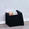 KESPER® Sitzhocker KESPER Sitzhocker-Box, schwarz, Deckel abnehmbar Bild 2