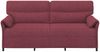 vidaXL Sofa 100% Polyester, Metallrahmen, MDF, Sperrholz 42033914 Bild 3