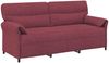 vidaXL Sofa 100% Polyester, Metallrahmen, MDF, Sperrholz 42033914 Bild 2