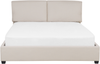 Polsterbett beige Lattenrost 160x200 cm BELFORT Bild 4