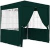 vidaXL Profi-Partyzelt mit Seitenwänden 2×2m Grün 90 g/m² 48532 Bild 3