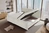 99rooms Vero Plus Familienbett Boxspringbett 260×200 cm Cordstoff POSO Greige Bild 5