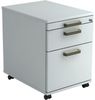 Rollcontainer AC20 58cm, 1 Schub, 1 HR, Schloss, SG Grau Bild 2