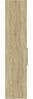 vidaXL Highboard Sonoma-Eiche 45x42,5x185 cm Holzwerkstoff 3281450 Bild 5