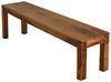MiaMöbel 'Lendra' Bank Massivholz Sheesham, Modern Indisch, natur, 45 x 35 x 180 cm Bild 2
