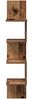 vidaXL Wandregal Wandhalterung Altholz 32 x 21 x 107 cm Holzwerkstoff 8012138 Bild 3