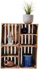 Holzkisten Regal 4er Set 50 x 40 x 30cm mit Ablage kurz Bild 2