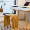 Relaxdays 2 x Garderoben Hocker im Bambus Design Bild 2