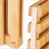 Relaxdays 2 x Garderoben Hocker im Bambus Design Bild 5