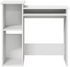 vidaXL Schreibtisch mit Regalen Weiß 84x40x78 cm Holzwerkstoff 860445 Bild 5