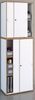 VCM Büroschrank Salia 920805 Weiß H. 183 x B. 60 x T. 33 cm Bild 3