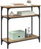 Konsolentisch, Beistelltisch, Konsole Artisan-Eiche 75 x 29 x 75 cm Holzwerkstoff Bild 3