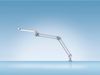 Hansa LED-Tischleuchte 4 Stars, mit Klemme, silber Bild 3