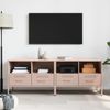 vidaXL TV-Schränke 2 Stk. Rosa 68x39x50,5 cm Stahl 843045 Bild 3