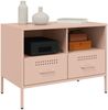 vidaXL TV-Schränke 2 Stk. Rosa 68x39x50,5 cm Stahl 843045 Bild 4
