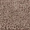 vidaXL Anti-Rutsch Shaggy Teppich Braun 160 x 160 cm PP 4019794 Bild 4