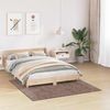 vidaXL Anti-Rutsch Shaggy Teppich Braun 160 x 160 cm PP 4019794 Bild 2