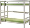 Vipack 'Pino' hohes Etagenbett 90x200 cm, weiß, Kiefer massiv Bild 2