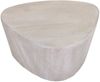 Gutmann Factory Couchtisch PAPOSO, Weiß, Mango Echtholzfurnier, B 68 x H 35 x T 53 cm Bild 2