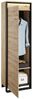 yourhouse24 Garderoben-Set Garderobe QUANT mit Spiegel für das Vorzimmer LED Bild 3