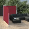 vidaXL Ausziehbare Seitenmarkise Rot 120 x 600 cm 48453 Bild 3