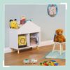 Relaxdays Kinderregal Hausform Bild 2