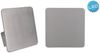LED Wandleuchte, IP23, Badezimmer, grau, warmweiß, H 14cm Bild 3