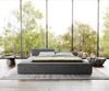 Polsterbettgestell Kalinea 180x200 cm Mikrofaser Grau Bild 2