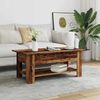 vidaXL Couchtisch Altholz-Optik 102x55x42 cm Holzwerkstoff 856796 Bild 3