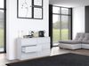 Selsey 'Malwa' Kommode mit sechs Schubladen, weiß, ca. 75 x 138 x 40 cm Bild 4