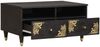 vidaXL Couchtisch Schwarz 80 x 54 x 40 cm Massivholz Mango 4018821 Bild 2