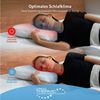 Seitenschläferkissen ACAMAR ergonomisches Schmetterlingskissen aus Visco Schaum mit Thermo-Bezug Bild 3