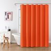Waffel Duschvorhang Orange Wasserdicht Stoff Anti Schimmel 182x182cm Bild 2