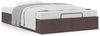 vidaXL Ottoman-Bett ohne Matratze Dunkelbraun 120x190 cm Stoff 3310864 Bild 4