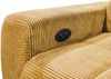 Ecksofa Bavaro elektronischer Sitztiefenverstellung und Breitcord-Bezug Ed Exciting Design Bild 4