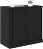 vidaXL Sideboard Schwarz Eichen-Optik 70 x 35,5 x 67,5 cm 881345 Bild 3