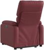 vidaXL Relaxsessel mit Aufstehhilfe Weinrot Kunstleder 3204890 Bild 5