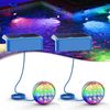 Quntis LED Solarleuchte Solar Poolbeleuchtung Licht, IP68 Solarlampen Außen Pool Lichter, Dimmable LED, 16 Lichtfarben, Teichbeleuchtung mit Fernbedienung, 20 RGB Modi & Timer für Pool Teich Bild 4