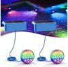 Quntis LED Solarleuchte Solar Poolbeleuchtung Licht, IP68 Solarlampen Außen Pool Lichter, Dimmable LED, 16 Lichtfarben, Teichbeleuchtung mit Fernbedienung, 20 RGB Modi & Timer für Pool Teich Bild 5