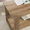vidaXL Couchtisch, Holz Artisan-Eiche, 72 x 50 x 50 cm Bild 4