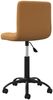 vidaXL Esszimmerstuhl Drehbar Braun Samt, Drehbar [3087594] Bild 5