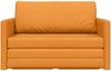 vidaXL Schlafsofa 110cm Dunkelgelb Stoff 4106699 Bild 5