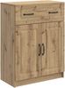vidaXL Sideboard Artisan-Eiche 66 x 34,5 x 87 cm Holzwerkstoff 895794 Bild 2